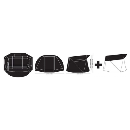 64155 PROLOGIC NAMIOT Avenger Bivvy &amp; Condenser Wrap 1 Man