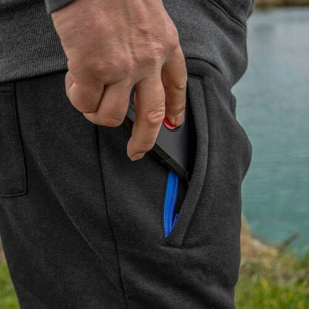 PRESTON Spodnie BLACK &amp; BLUE JOGGERS