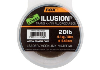 CAC604 FOX EDGES™ ILLUSION - Trans Khaki 0.50mm 30lb