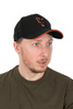 CHH017 FOX Collection Trucker Cap Black &amp; Orange