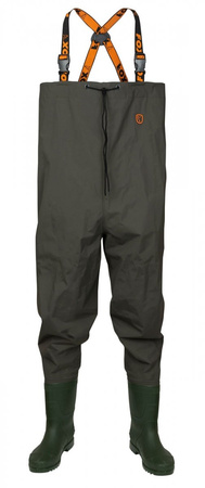 CFW100 Fox Spodniobuty LIGHTWEIGHT GREEN WADERS 43 