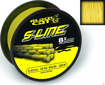 2352145 BLACK CAT Plecionka sumowa S-Line  ∅ 0,45 mm