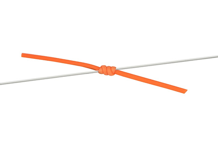 CAC806 FOX EDGES ORANGE MARKER ELASTIC 10m