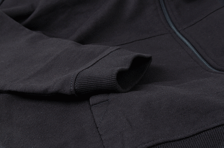 CCL030 BLUZA FOX COLLECTION ORANGE &amp; BLACK LIGHTWEIGHT XXXL