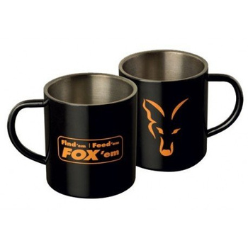 CLU254 KUBEK FOX Stainless Steel Mug 400ml 
