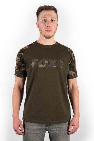 CFX015 Fox CAMO/KHAKI CHEST PRINT T-SHIRT L 