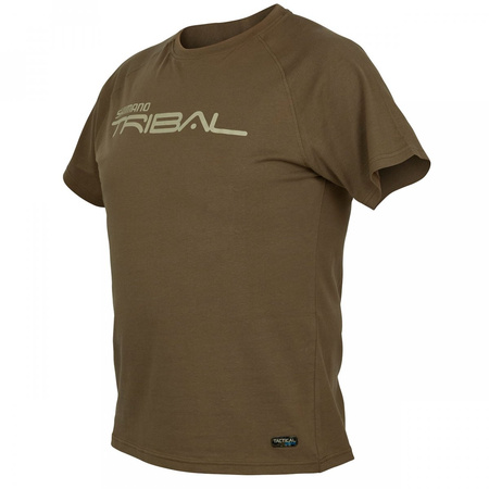 SHIMANO T-Shirt Tribal Tactical Wear Tan 3XL