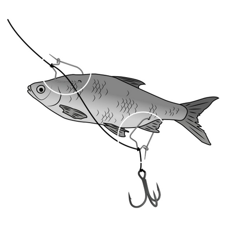 4581001 BLACK CAT KLIPS DO PRZYNĘT ROBAKÓW RYBKI M