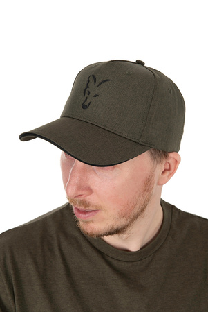 CHH016 FOX CZAPKA Collection Baseball Cap Green &amp; Black