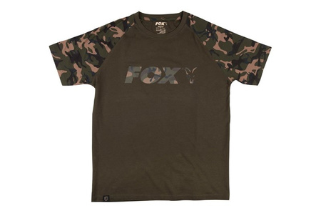  CFX016 Fox CAMO/KHAKI CHEST PRINT T-SHIRT XL