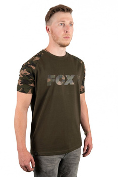 CFX016 Fox CAMO/KHAKI CHEST PRINT T-SHIRT XL