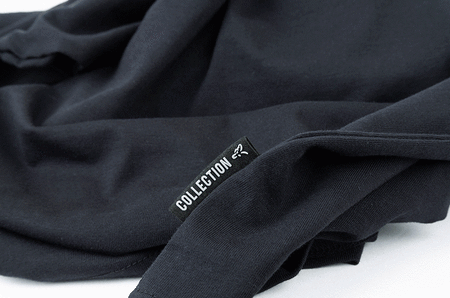 CCL061 T-SHIRT FOX COLLECTION ORANGE &amp; BLACK T-SHIRT S