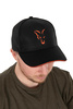 CHH015 FOX Czapka Collection Baseball Cap Black &amp; Orange