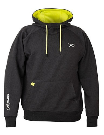 GPR208 MATRIX BLUZA MINIMAL BLACK MARL HOODY XXXL