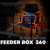 GENLOG SIEDZISKO BOX FEEDER 360cm BLACK EDITION