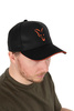 CHH015 FOX Czapka Collection Baseball Cap Black &amp; Orange