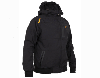 CCL090 Kurtka Fox Collection Orange &amp; Black Shell Hoodie XXXL