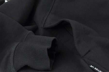 CCL001 BLUZA Fox Collection Orange &amp; Black Hoodie S 