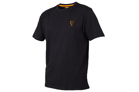 CCL061 T-SHIRT FOX COLLECTION ORANGE &amp; BLACK T-SHIRT S