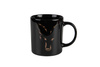 CCW024 FOX KUBEK BLACK &amp; CAMO HEAD CERAMIC MUG