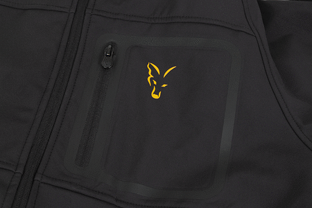 CCL090 Kurtka Fox Collection Orange &amp; Black Shell Hoodie XXXL