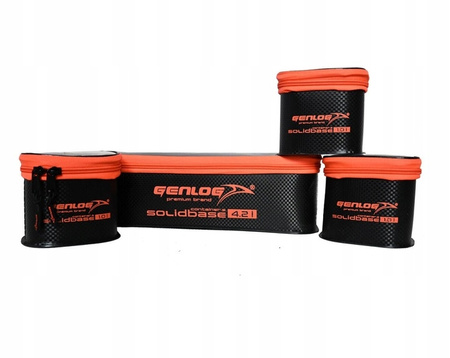 GENLOG ZESTAW 5 POJEMNIKÓW EVA SOLID BASE CARBON