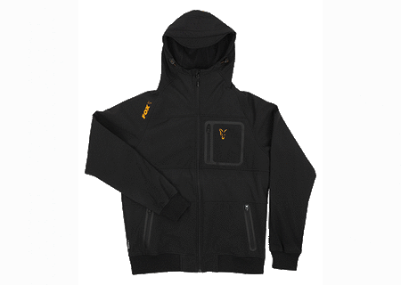 CCL090 Kurtka Fox Collection Orange &amp; Black Shell Hoodie XXXL