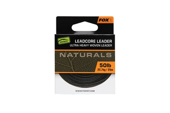 CAC822 FOX Naturals Leadcore  25m 50lb /22.7kg