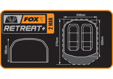 CUM202 FOX Namiot FOX RETREAT+ 2 PERSON