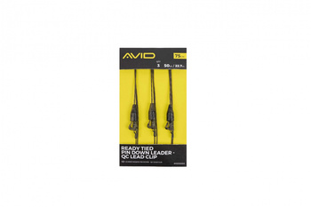 AVID Carp Ready Tied Pin Down Leader QC Lead Clip
