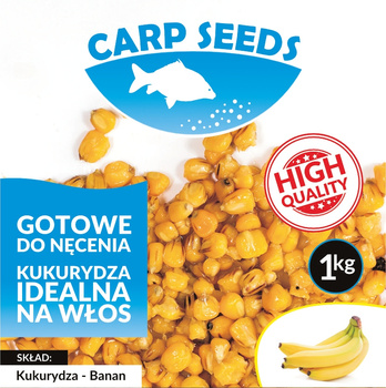 CARP SEEDS Kukurydza BANAN 1kg 