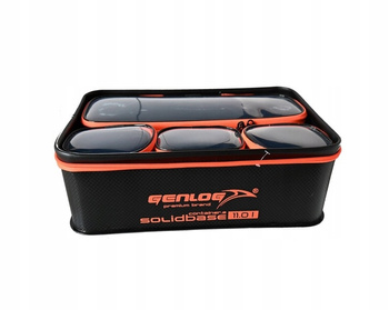 GENLOG ZESTAW 5 POJEMNIKÓW EVA SOLID BASE CARBON