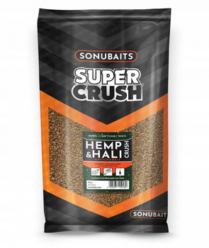 SONUBAITS Zanęta SUPER CRUSH HEMP &amp; HALI 2kg