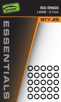 CAC888 PROLOGIC Edges Rig Rings 3.7mm Large x 25