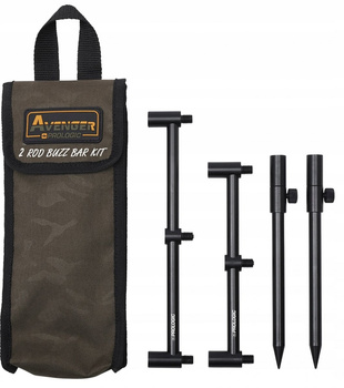 65022 PROLOGIC AVENGER BUZZ BAR &amp; CARRYCASE 2 ROD 20-34cm 