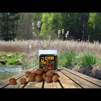 Kulki haczykowe Invader Czyngis Chan  WĄTROBA - KUKURYDZA